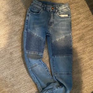 Zara size 8 boys Moto jeans